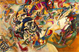 EksplorasiAbstrak Dari Komposisi VII karya Wassily Kandinsky