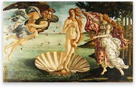 Lukisan The Birth of Venus karya Sandro Botticelli