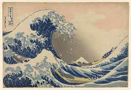 Seni Rupa Jepang The Great Wave off Kanagawa