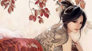 karya Seni Rupa dalam The Girl with the Dragon Tattoo